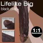 11-28cm-realistic-big-black-dildo