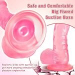 21cm-realistic-classic-pink-dildo-with-super-suction-cup