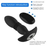 Thrusting Anal Vibrator With Remote - Image 3
